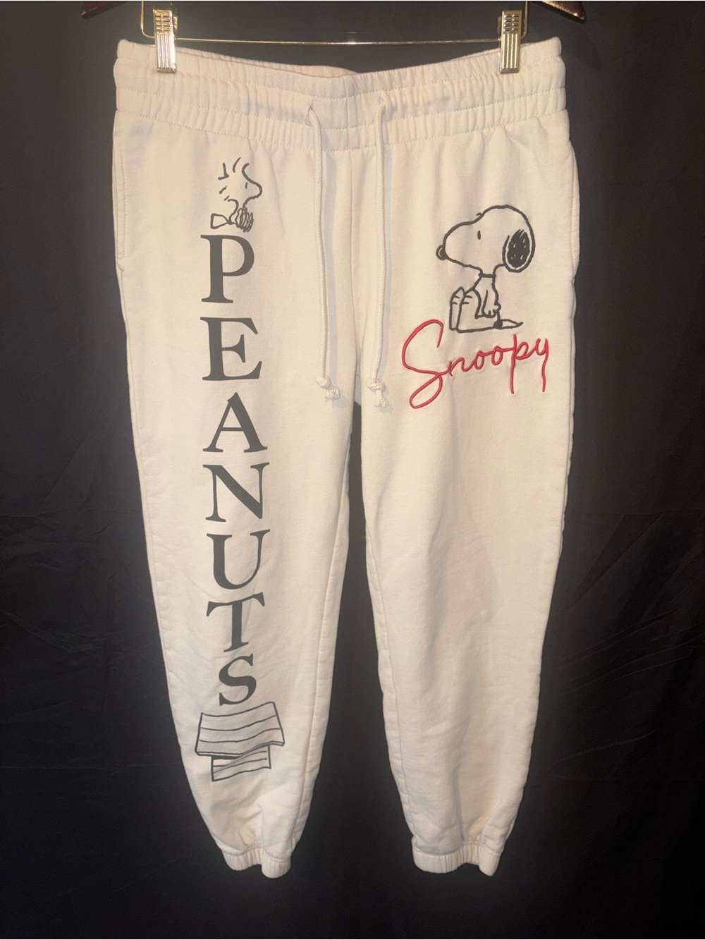 Peanuts Snoopy Graphic Print Joggers